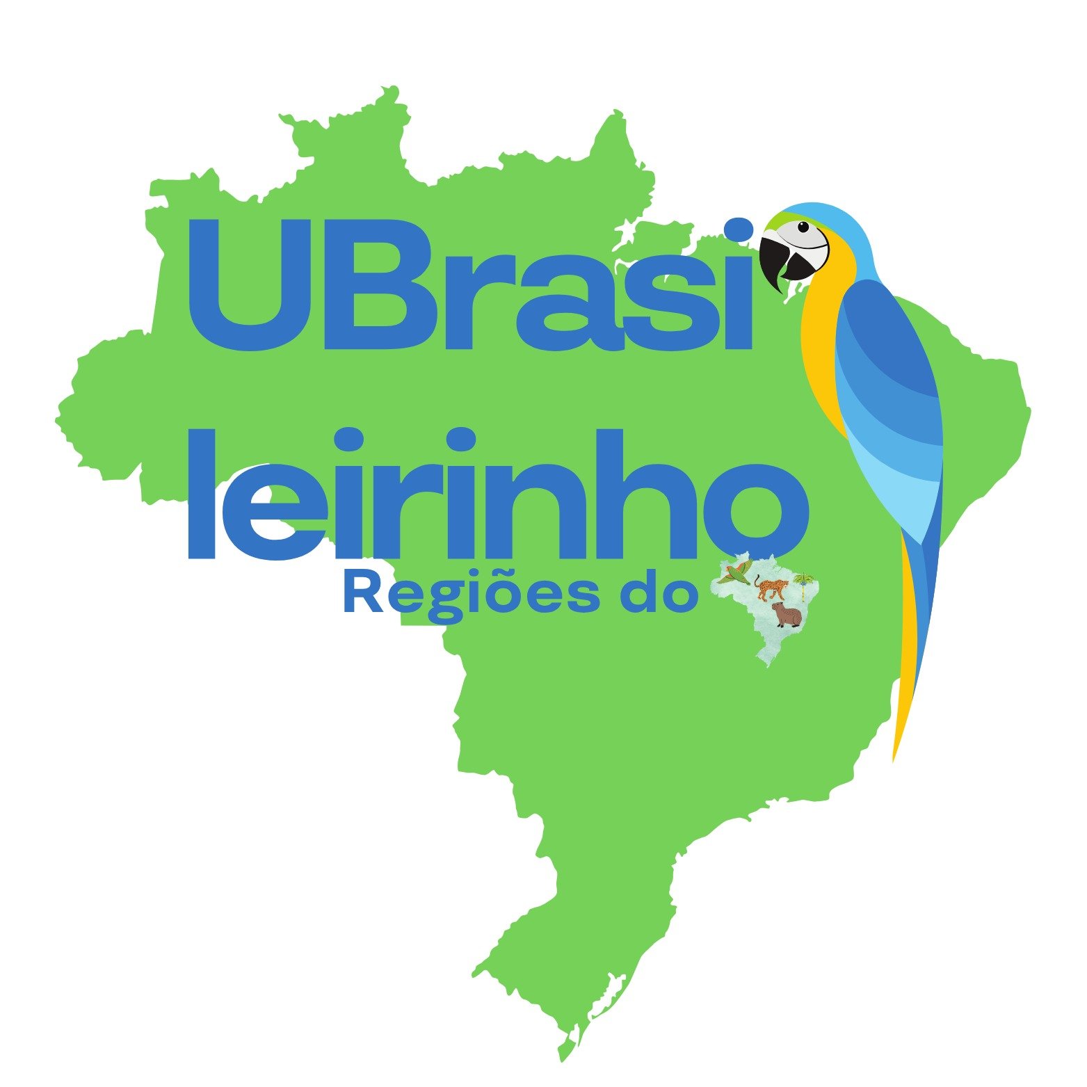 Mapa de atuação nacional Ubrasileirinho